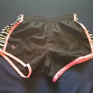 Black justice shorts